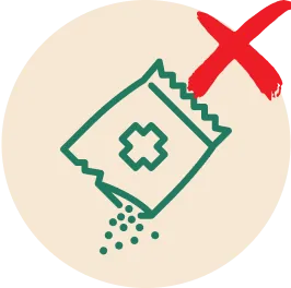 EmmaRelef prebiotic fiber blend badge