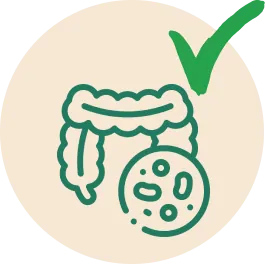 EmmaRelef gut support certified badge